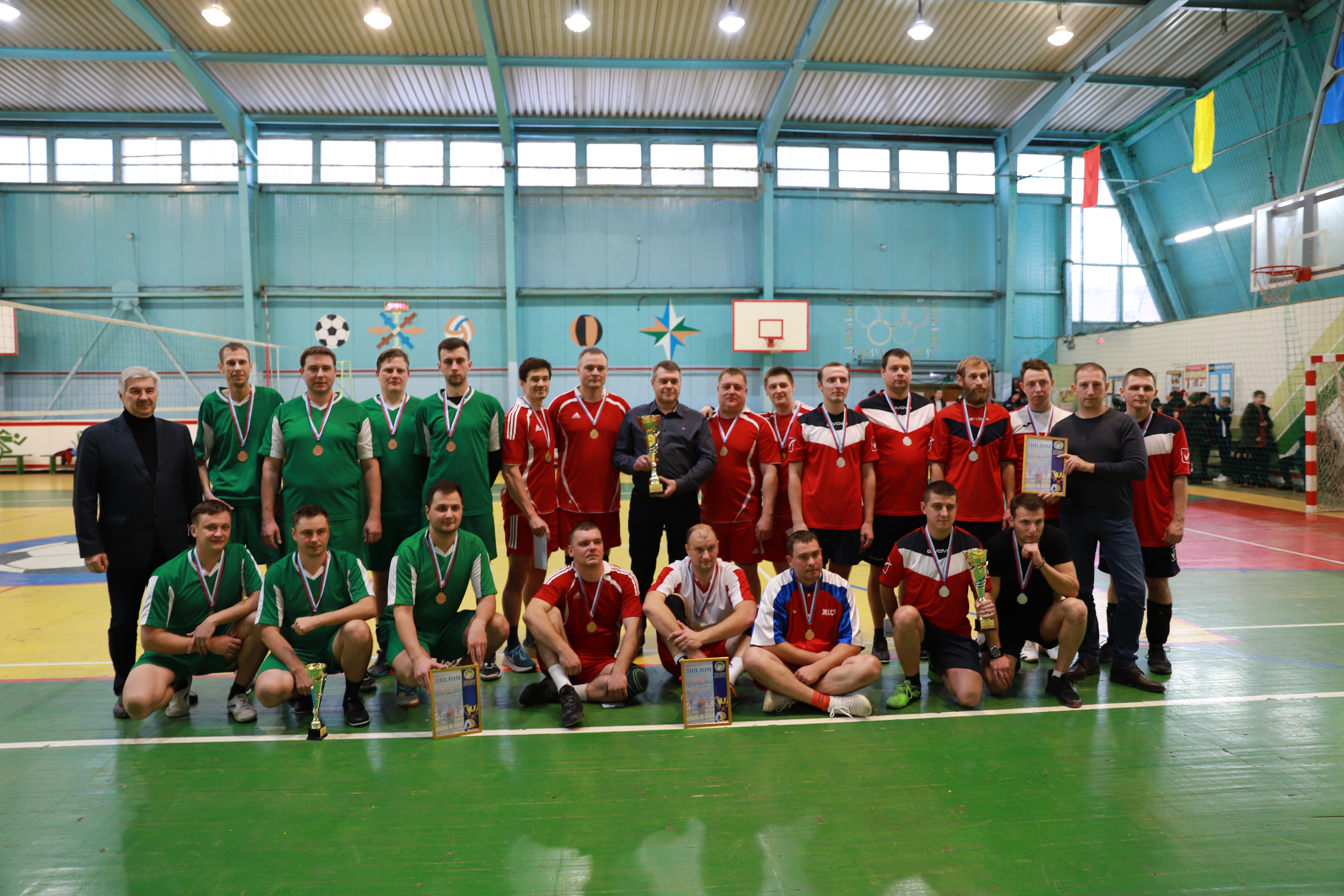 Филиалы АО «ТСК» заняли призовые места на соревнованиях по волейболу