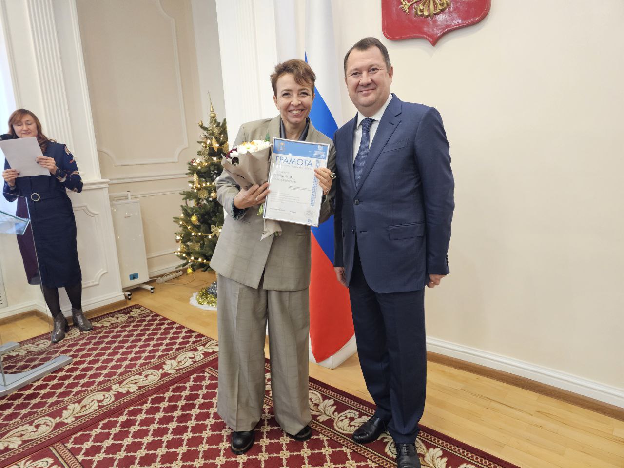 Сотрудники «ТСК» получили награды из рук Главы Тамбовской области