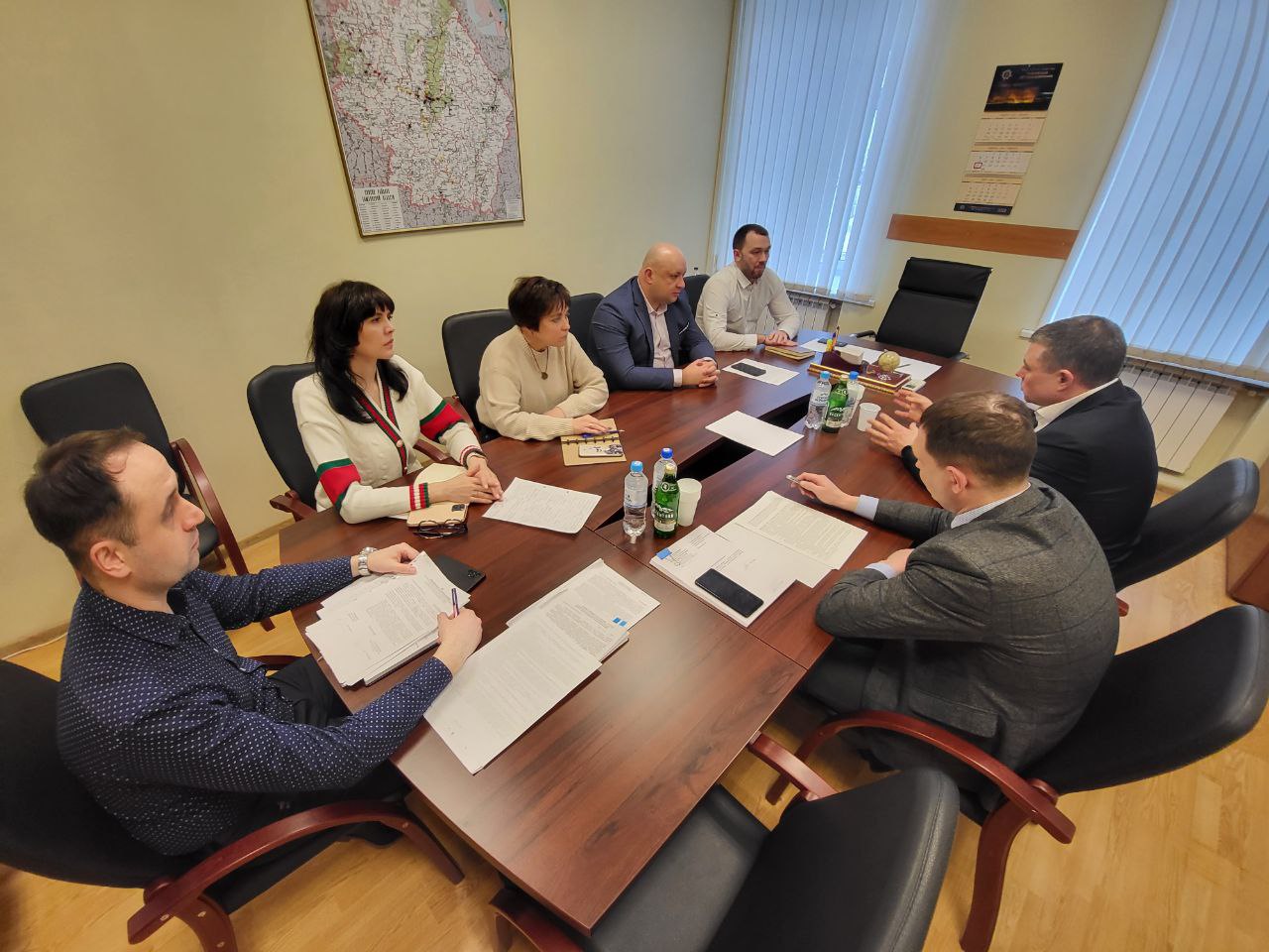 Руководство АО «ТСК» и Глава Мичуринска обсудили совместную работу на ближайший год