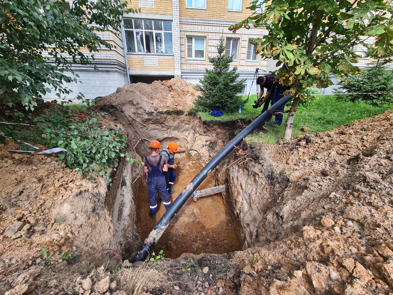 «ТСК» завершает строительство распредсетей от новой станции очистки воды в Котовске