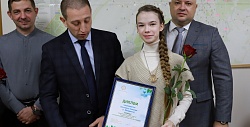 «Тамбовская сетевая компания» вручила специальный приз победительнице конкурса «Чистая Тамбовщина»